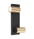 Milagro GENESIS WALL BLACK GOLD 2xGU10 ML0380 Milagro GENESIS WALL BLACK GOLD 2xGU10 ML0380