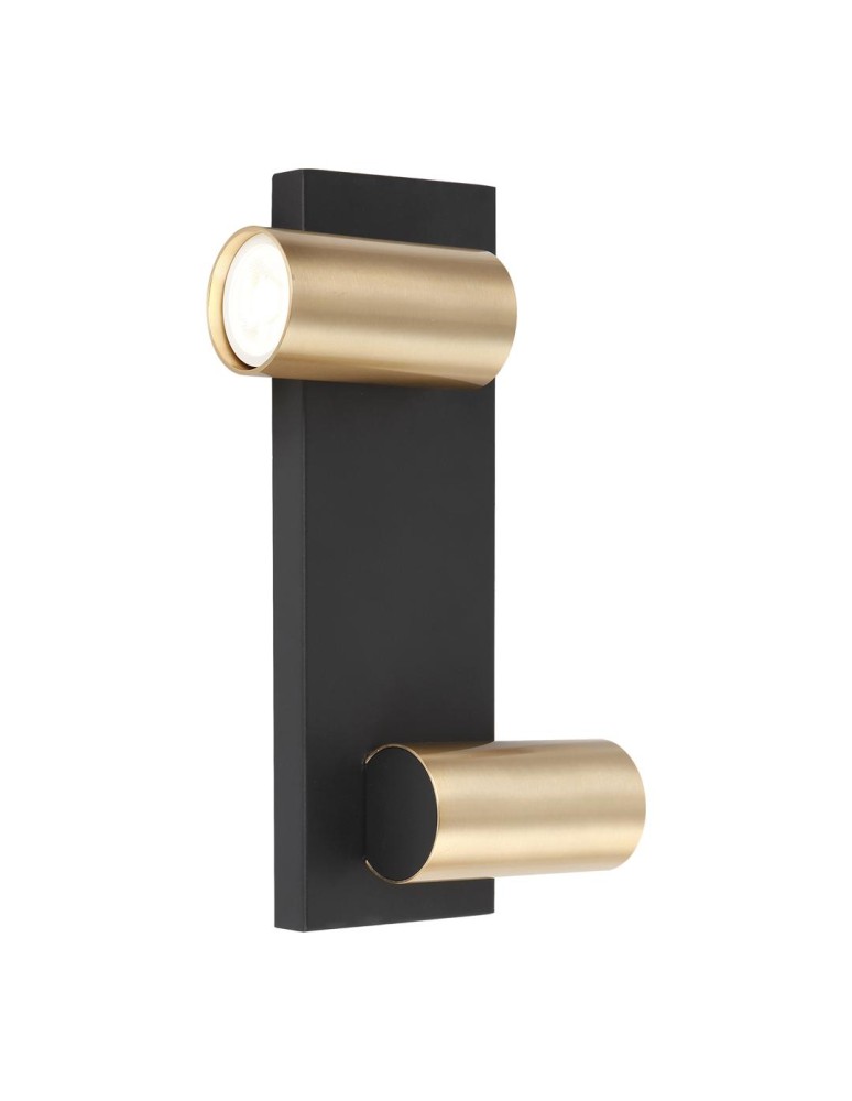 Milagro GENESIS WALL BLACK GOLD 2xGU10 ML0380 Milagro GENESIS WALL BLACK GOLD 2xGU10 ML0380