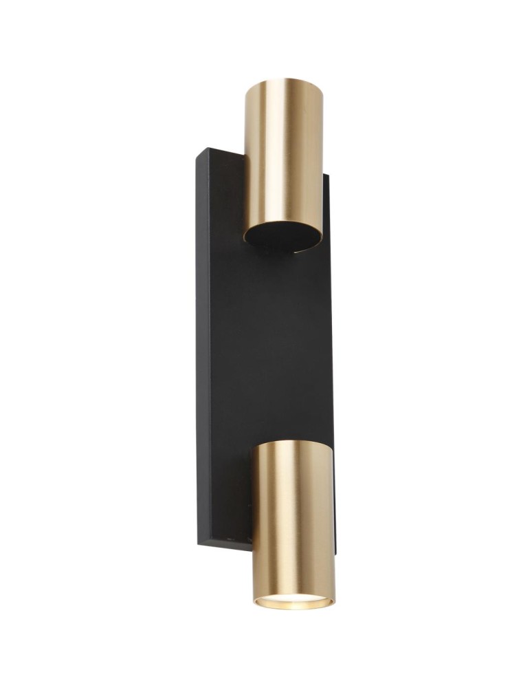 Milagro GENESIS WALL BLACK GOLD 2xGU10 ML0380 Milagro GENESIS WALL BLACK GOLD 2xGU10 ML0380