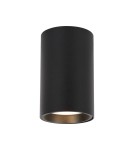 Oprawy sufitowe okrągłe - Milagro GENESIS SPOT BLACK 1xGU10 10cm ML0381 - product 1