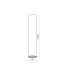 Milagro GENESIS SPOT GOLD 1xGU10 30cm ML0389 Milagro GENESIS SPOT GOLD 1xGU10 30cm ML0389