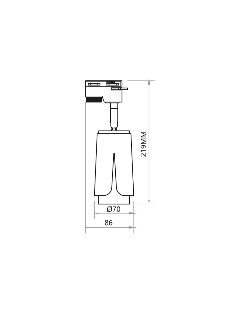 Milagro FLOWER BLACK GOLD TRACK 1xGU10 ML0263 Milagro FLOWER BLACK GOLD TRACK 1xGU10 ML0263