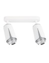 Milagro FLOWER WHITE CHROME SPOT 2xGU10 ML0273