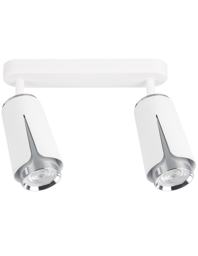 Milagro FLOWER WHITE CHROME SPOT 2xGU10 ML0273 Milagro FLOWER WHITE CHROME SPOT 2xGU10 ML0273