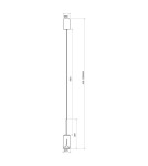 Milagro FLOWER WHITE CHROME Lampa Wisząca 1xGU10 ML0275 Milagro FLOWER WHITE CHROME Lampa Wisząca 1xGU10 ML0275