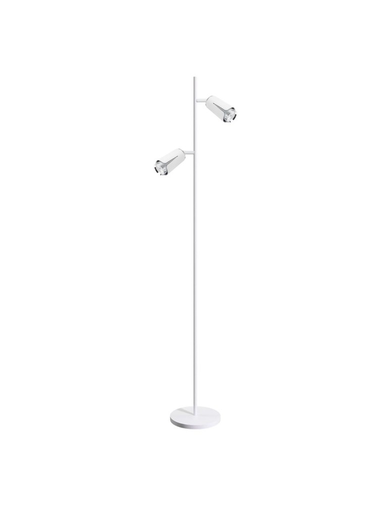 Milagro FLOWER WHITE CHROME Lampa PODŁOGOWA 2xGU10 ML0277