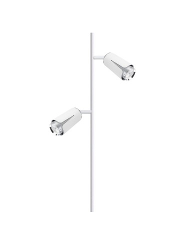 Milagro FLOWER WHITE CHROME Lampa PODŁOGOWA 2xGU10 ML0277 - produkt 2