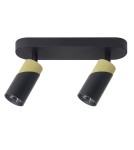 Lampy sufitowe regulowane - spoty - Milagro NEO BLACK GOLD SPOT 2xGU10 ML0281 - product 6