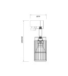 Milagro VERTICAL WHITE TRACK 1xGU10 ML0303 Milagro VERTICAL WHITE TRACK 1xGU10 ML0303
