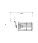 Lampy sufitowe regulowane - spoty - Milagro VERTICAL WHITE SPOT 1xGU10 ML0304 - product 5