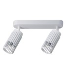 Lampy sufitowe regulowane - spoty - Milagro VERTICAL WHITE SPOT 2xGU10 ML0305 - product 1