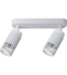 Lampy sufitowe regulowane - spoty - Milagro VERTICAL WHITE SPOT 2xGU10 ML0305 - product 6