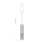 Milagro VERTICAL WHITE Lampa Wisząca 1xGU10 ML0308 Milagro VERTICAL WHITE Lampa Wisząca 1xGU10 ML0308