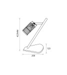 Milagro VERTICAL BLACK LAMPKA GABINETOWA 1xGU10 ML0299 Milagro VERTICAL BLACK LAMPKA GABINETOWA 1xGU10 ML0299