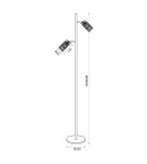 Milagro VERTICAL WHITE Lampa PODŁOGOWA 1xGU10 ML0310 Milagro VERTICAL WHITE Lampa PODŁOGOWA 1xGU10 ML0310