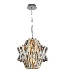 Żyrandole glamour - Milagro Żyrandol CROWN CHROME 4xE14 ML0400 - product 6