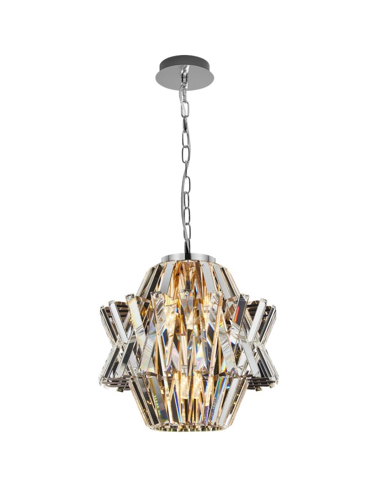 Milagro Żyrandol CROWN CHROME 4xE14 ML0400