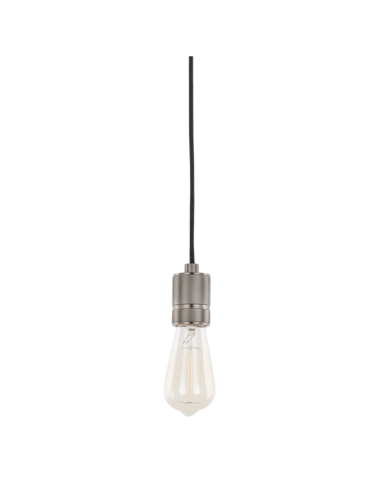 Lampy wiszące żarówki - ITALUX Casa Wisząca 1xE27 MATT Czarny DS-M-010 - produkt kolory-swiatla.pl 1