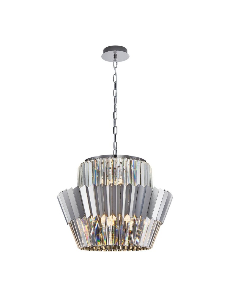 Milagro Żyrandol DONNA CHROME 12xE14 ML0416