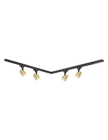 Milagro Zestaw Volf Track Złoty 4xGU10 1,5m ML0686 - produkt 2