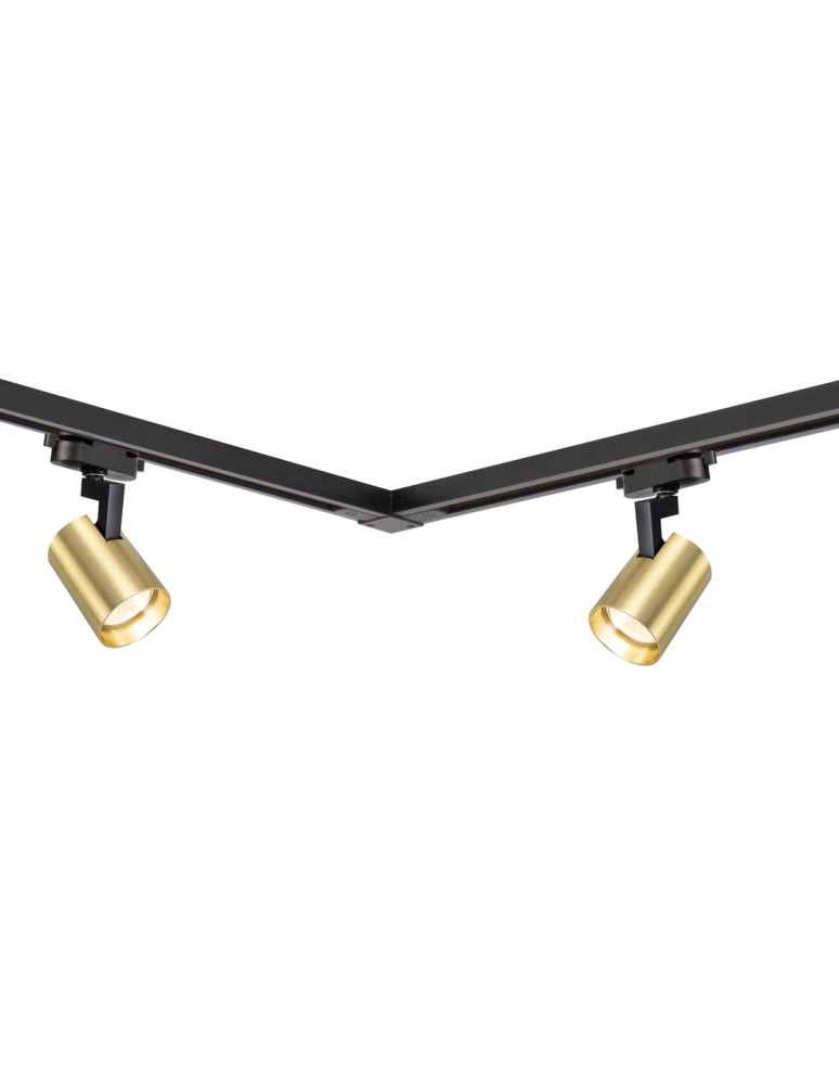 Milagro Zestaw Volf Track Złoty 4xGU10 1,5m ML0686