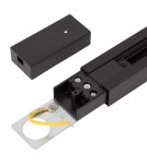 Szyny 1 fazowe - Milagro Prowadnica Track 1m Czarny 1-Obwodowy ML0704 - product 3