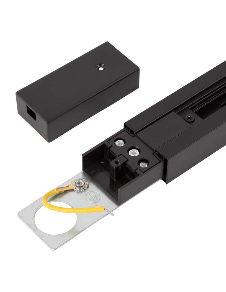 Szyny 1 fazowe - Milagro Prowadnica Track 1m Czarny 1-Obwodowy ML0704 - product kolory-swiatla.pl 3