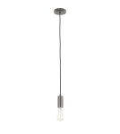 Lampy wiszące żarówki - ITALUX Moderna Wisząca Czarny matowa 1xE27 DS-M-038 - product 2