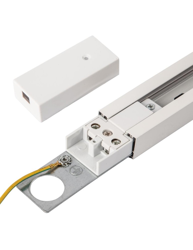 Szyny 1 fazowe - Milagro Prowadnica Track 2m Biały 1-Obwodowy ML0707 - product kolory-swiatla.pl 3