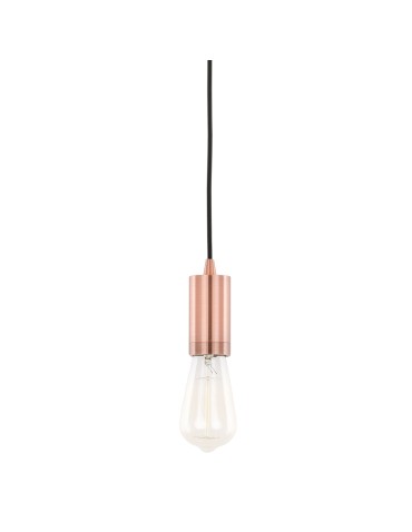 ITALUX Moderna Wisząca czerwona miedź 1xE27 DS-M-038