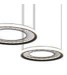 Milagro Lampa wisząca NEST 77W LED 61+41cm ML0525 Milagro Lampa wisząca NEST 77W LED 61+41cm ML0525