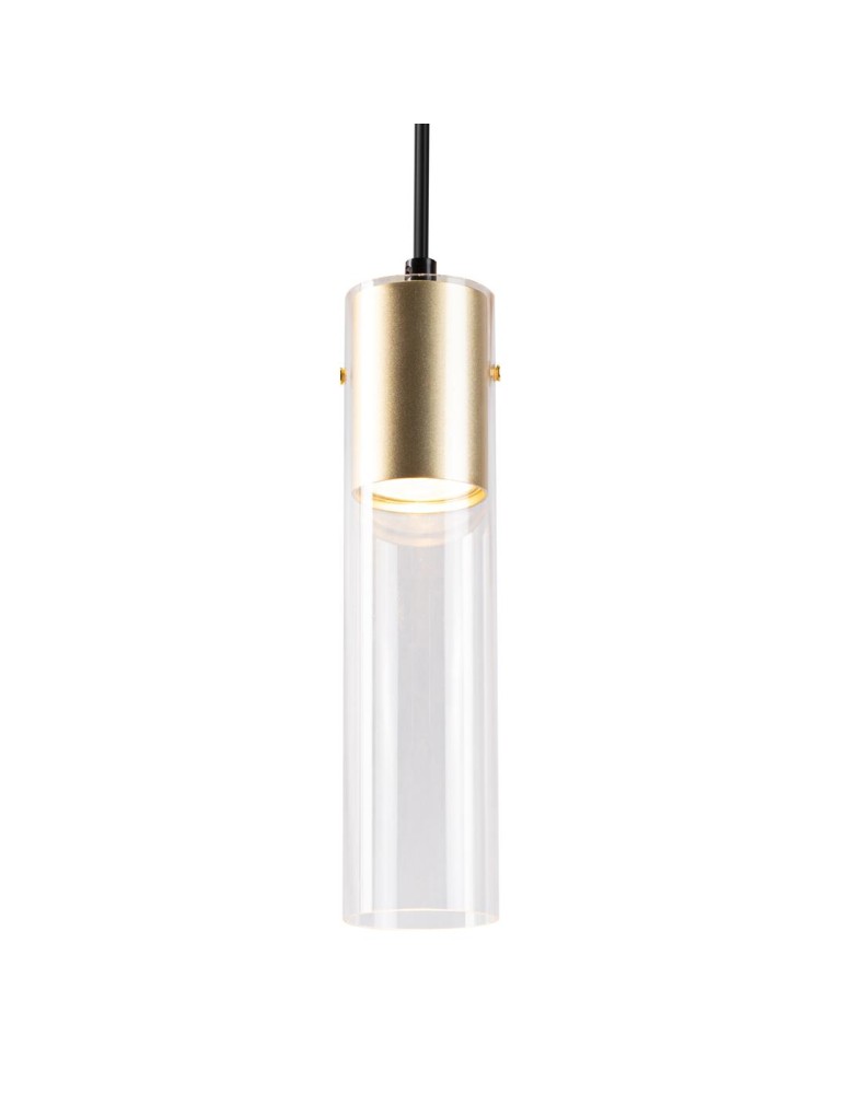 Milagro Lampa Wisząca Ricky Złoty 1xGU10 ML0845 Milagro Lampa Wisząca Ricky Złoty 1xGU10 ML0845