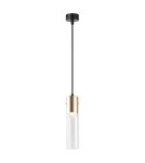 Milagro Lampa Wisząca Ricky Złoty 1xGU10 ML0845 Milagro Lampa Wisząca Ricky Złoty 1xGU10 ML0845