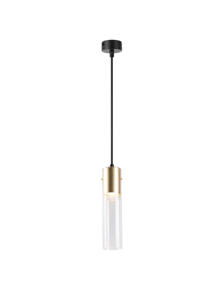 Milagro Lampa Wisząca Ricky Złoty 1xGU10 ML0845 Milagro Lampa Wisząca Ricky Złoty 1xGU10 ML0845