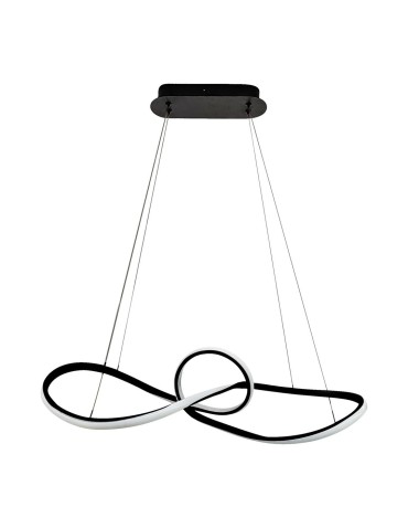 Milagro Lampa wisząca Marco Black 42W LED ML8116