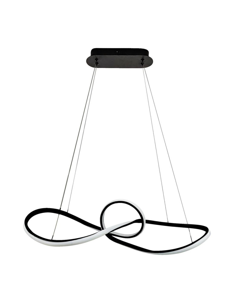 Milagro Lampa wisząca Marco Black 42W LED ML8116