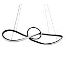 Lampy wiszące nowoczesne - Milagro Lampa wisząca Marco Black 42W LED ML8116 - product 2