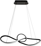 Lampy wiszące nowoczesne - Milagro Lampa wisząca Marco Black 42W LED ML8116 - product 6