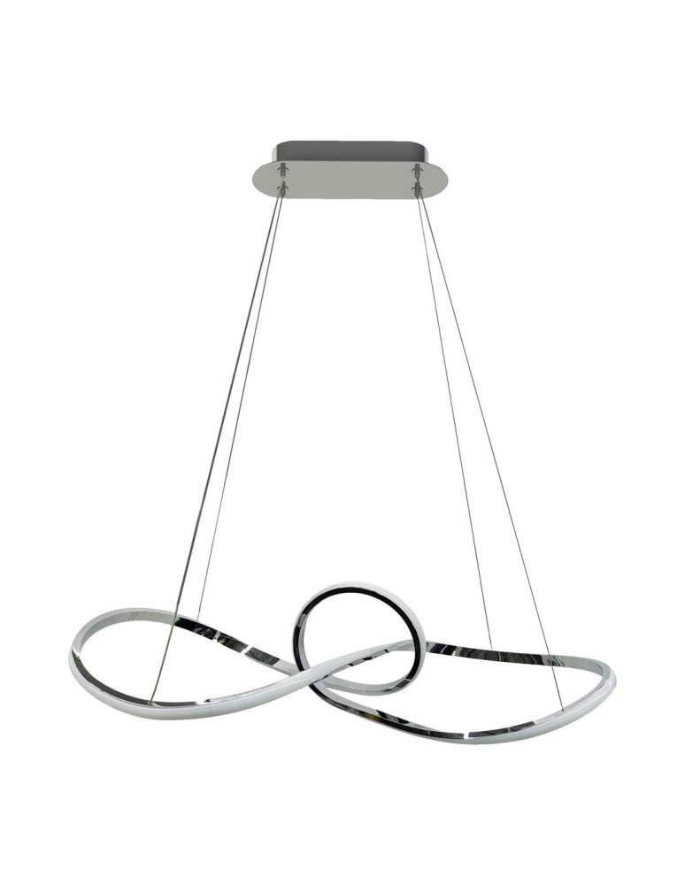 Milagro Lampa wisząca Marco Chrome 42W LED ML8117 Milagro Lampa wisząca Marco Chrome 42W LED ML8117