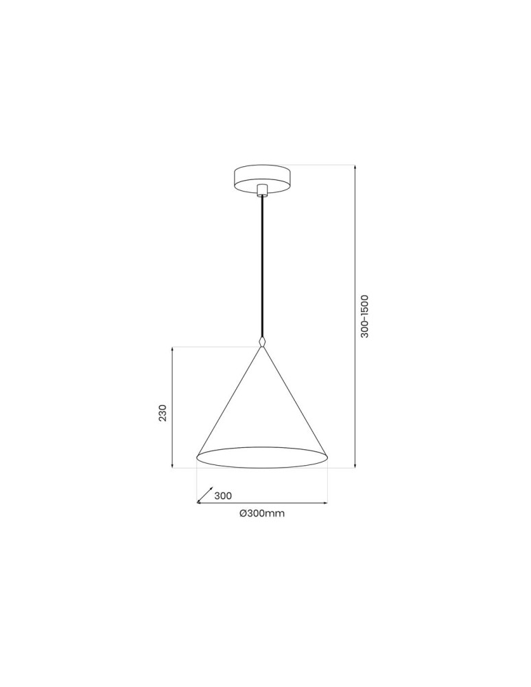 Milagro Lampa wisząca Bosco 1xE27 MLP0871