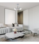 Żyrandole szklane kule - Milagro Lampa sufitowa Connor White 2xE27 MLP0876 - product 3