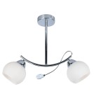 Żyrandole szklane kule - Milagro Lampa sufitowa Connor White 2xE27 MLP0876 - product 6