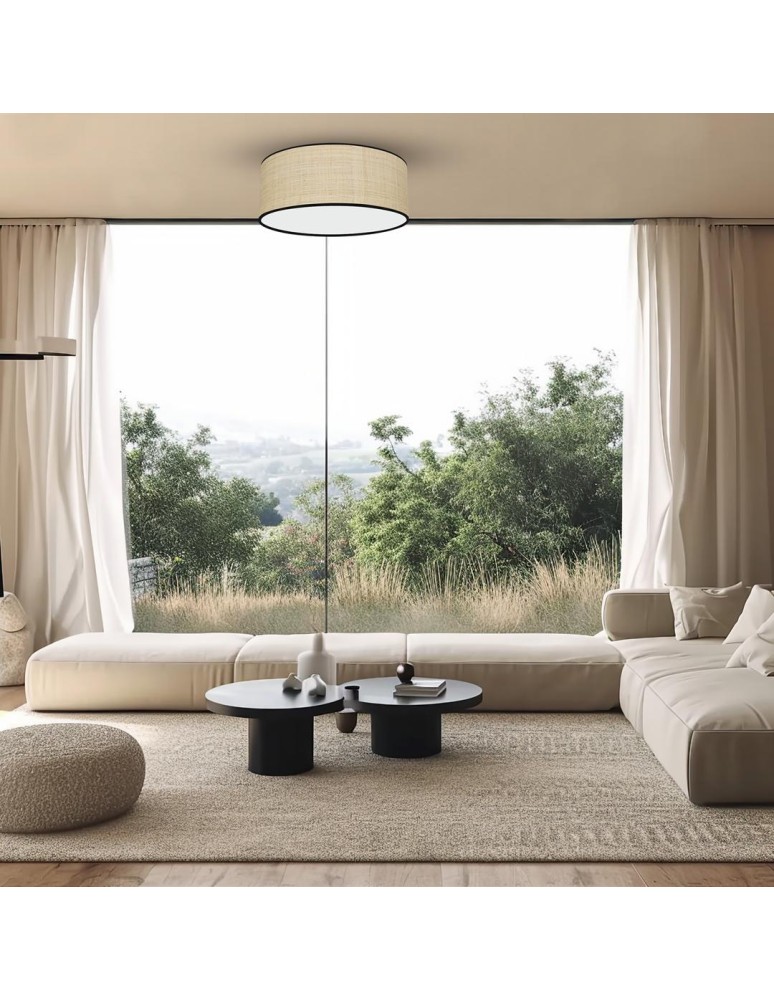 Milagro MARSHALL NEW / RATTAN 2xE27 Ø40cm MLP71067 Milagro MARSHALL NEW / RATTAN 2xE27 Ø40cm MLP71067