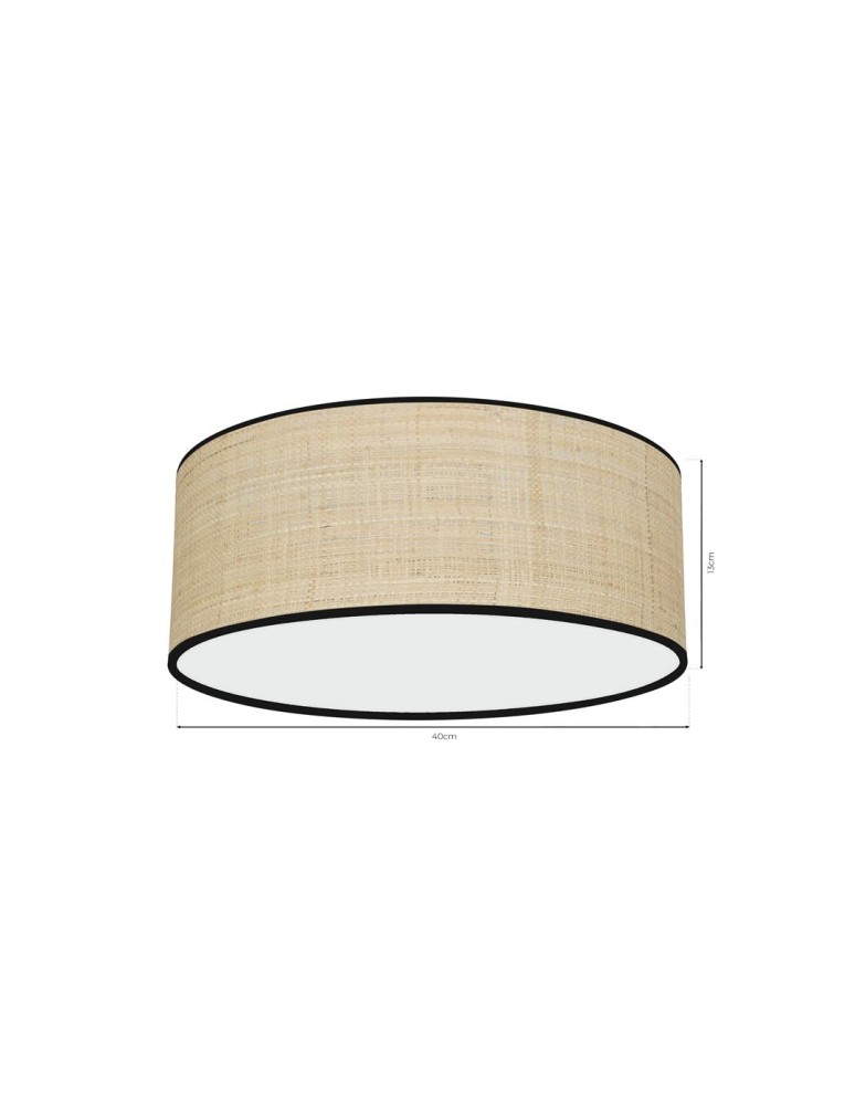 Milagro MARSHALL NEW / RATTAN 2xE27 Ø40cm MLP71067 Milagro MARSHALL NEW / RATTAN 2xE27 Ø40cm MLP71067