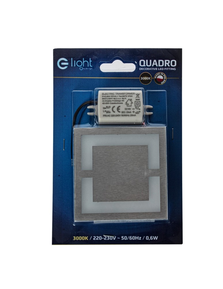 Eko-Light QUADRO Barwa Ciepła 3000K EKS0927 Eko-Light QUADRO Barwa Ciepła 3000K EKS0927