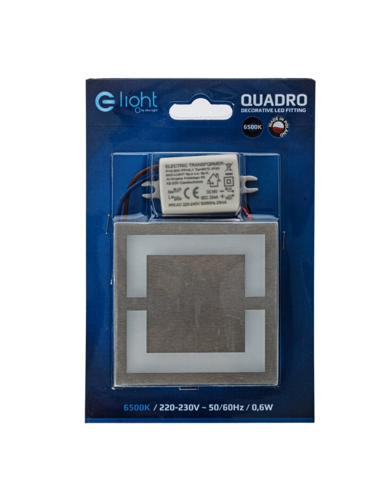 Eko-Light QUADRO Barwa Zimna 6500K EKS0965