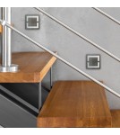 Oświetlenie stopni schodowych - Eko-Light QUADRO Barwa Zimna 6500K EKS0965 - product 6