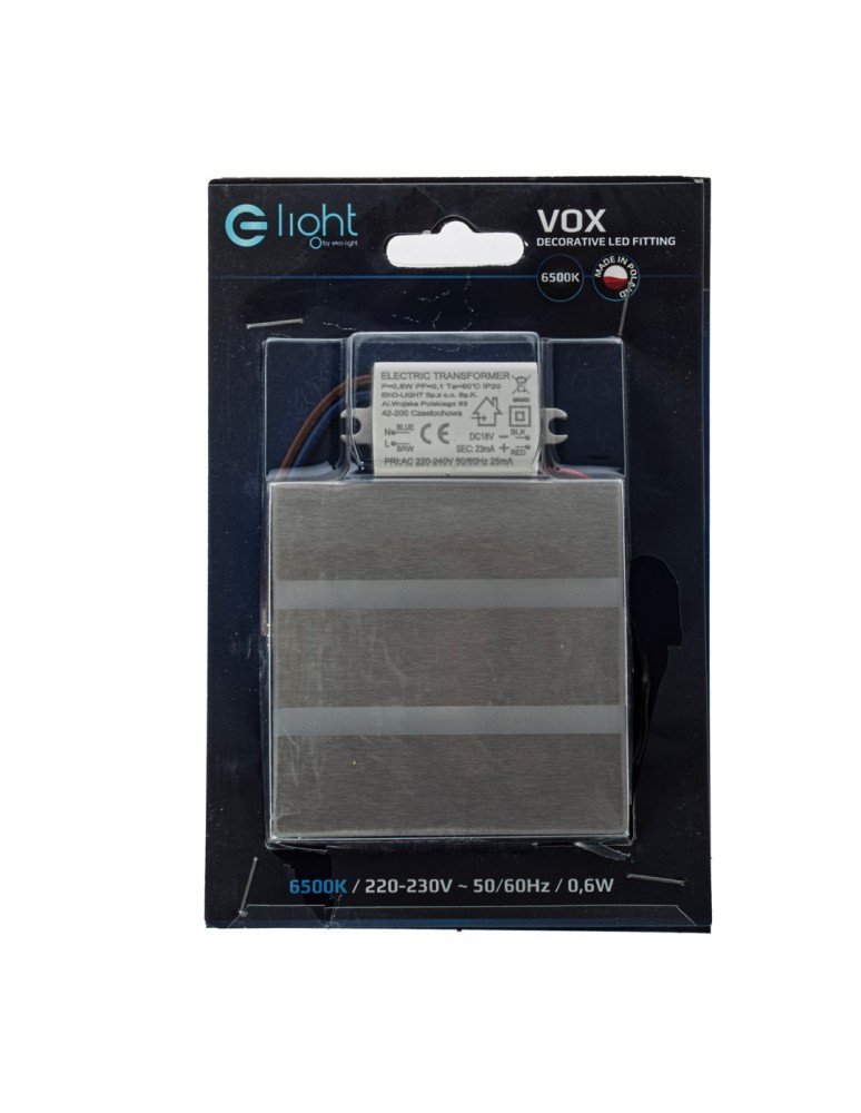 Eko-Light VOX Barwa Zimna 6500K EKS3843