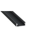 Eko-Light PROFIL ALUMINIOWY Czarny TYP D 1m + KLOSZ MLECZNY EKPR6398 Eko-Light PROFIL ALUMINIOWY Czarny TYP D 1m + KLOSZ MLECZNY EKPR6398