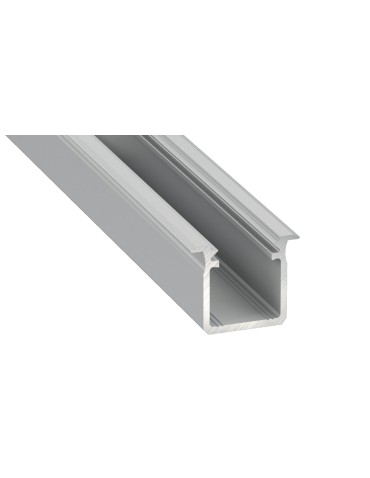 Eko-Light PROFIL ALUMINOWY SREBRNY TYP G 1m + KLOSZ MLECZNY EKPR6559